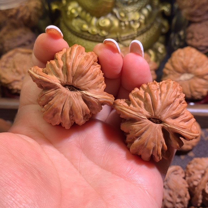 姥***姥文玩核桃吊坠楼子