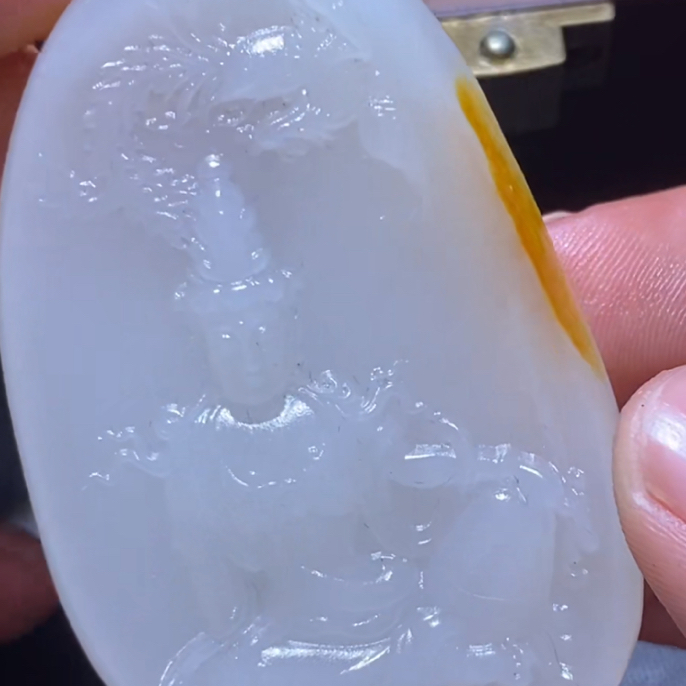 和田玉玉石挂件 d1224拍一发一