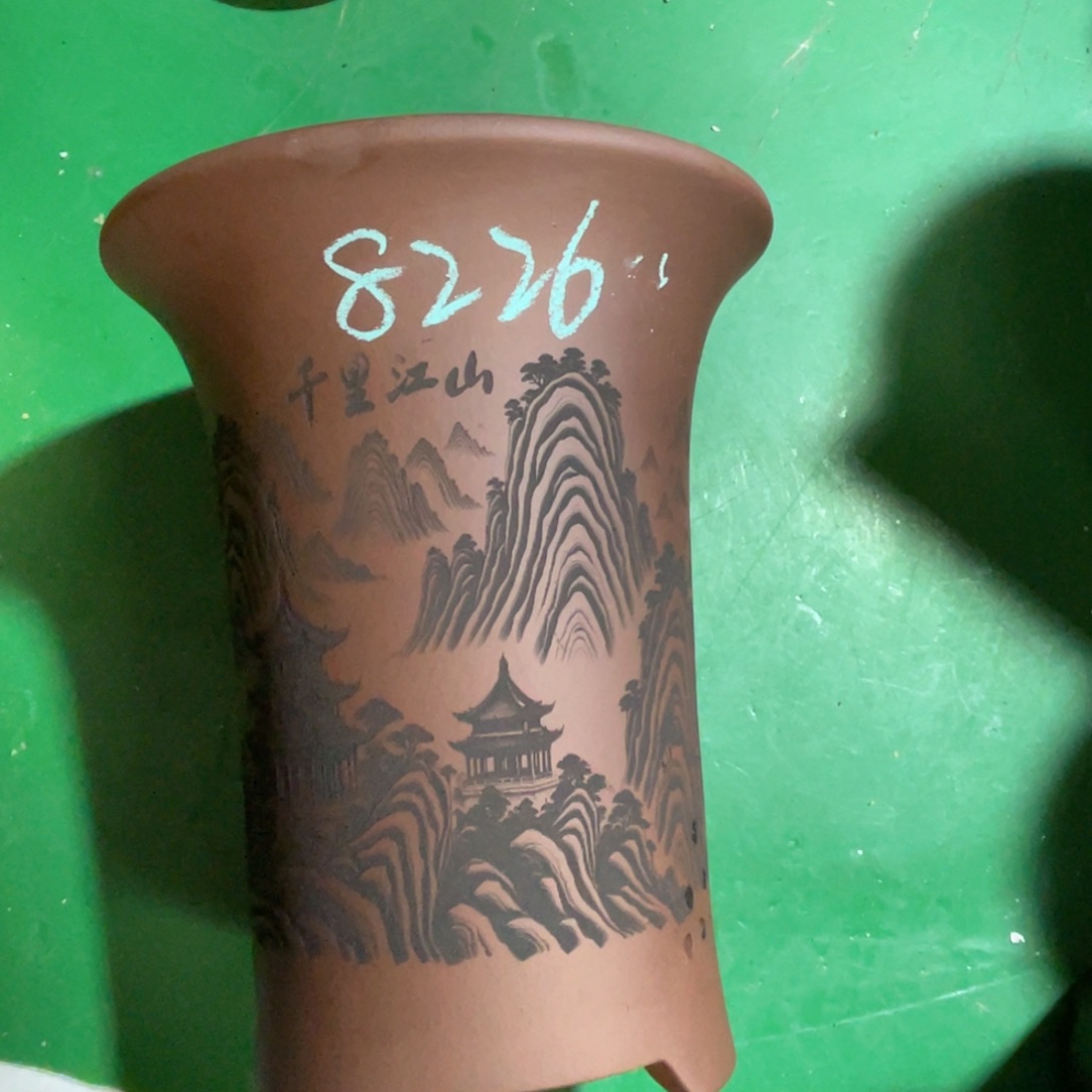 加***1花盆紫砂微瑕大号