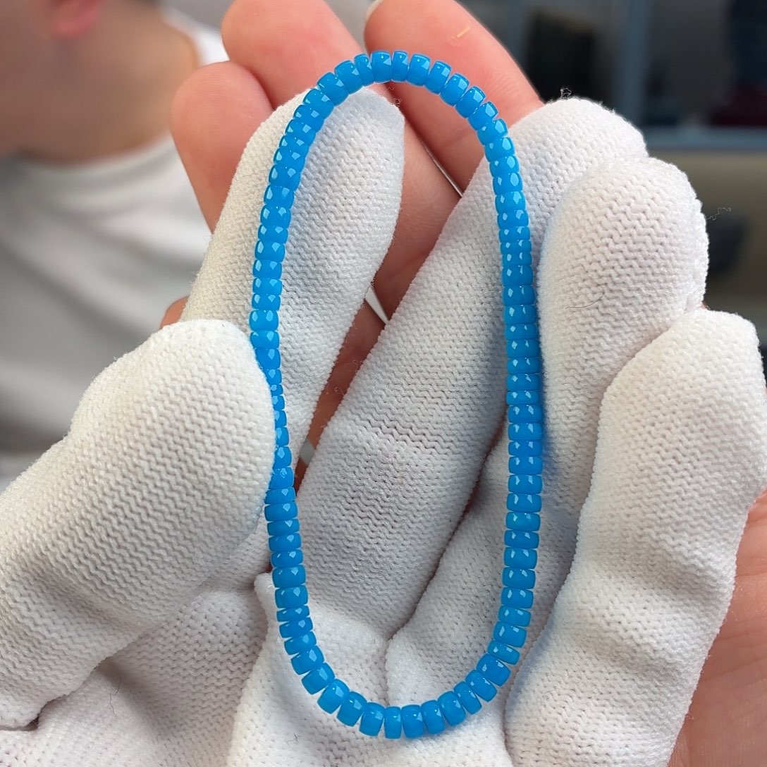 绿松石未镶嵌配饰3.6mm