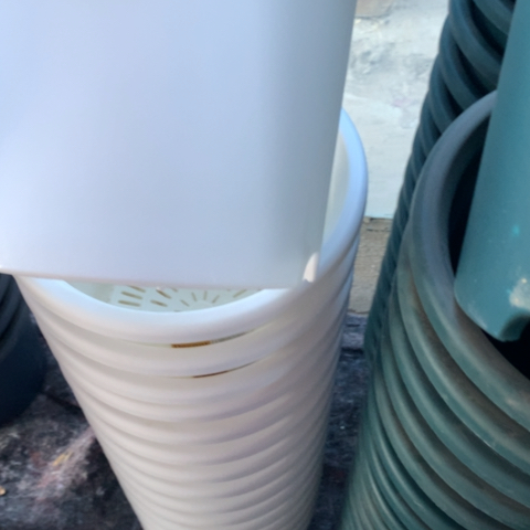 树脂26.6口白色无托3个