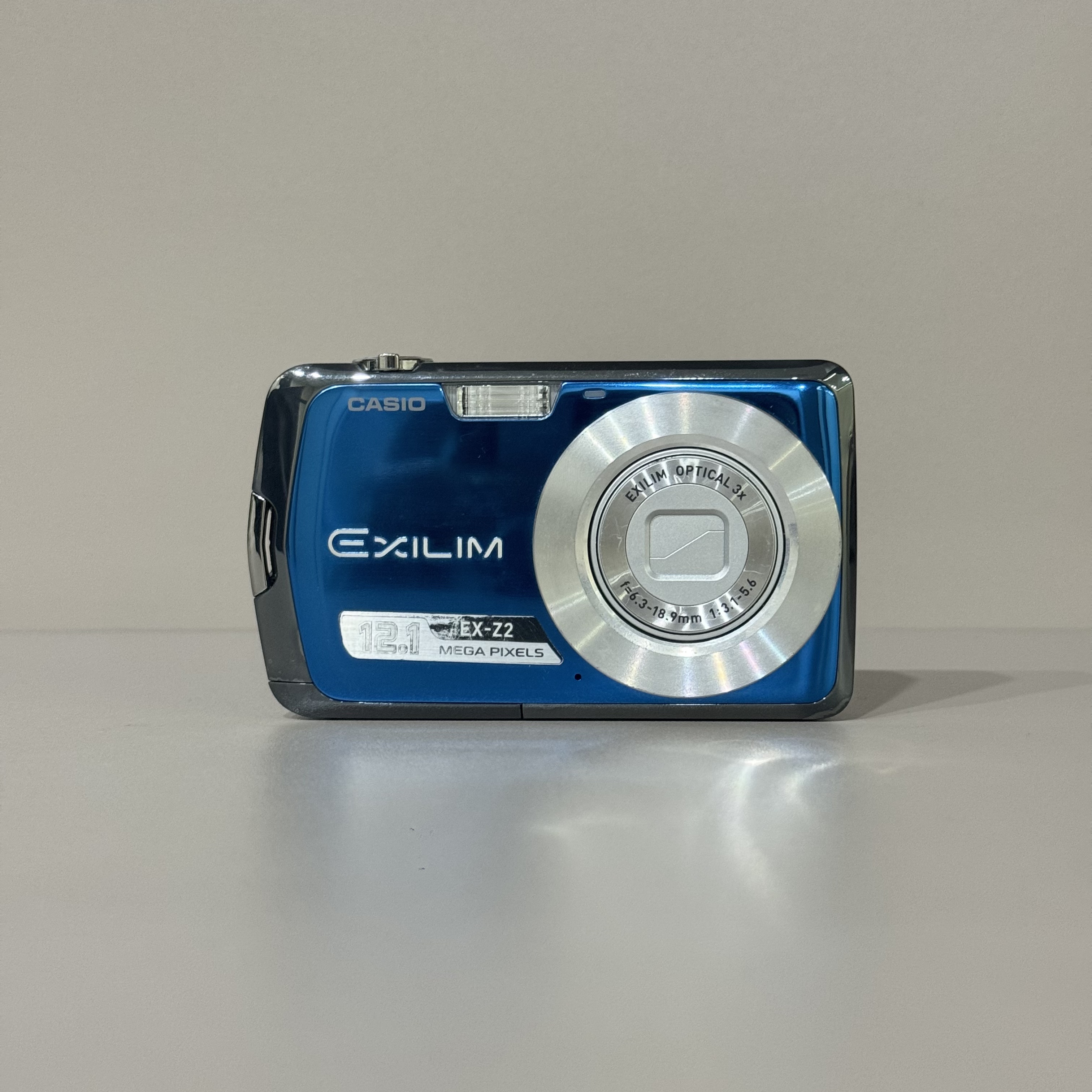 9新 Casio/卡西欧 Z2宝石蓝 1210万像素 冷白皮奶油肌 不支持试用