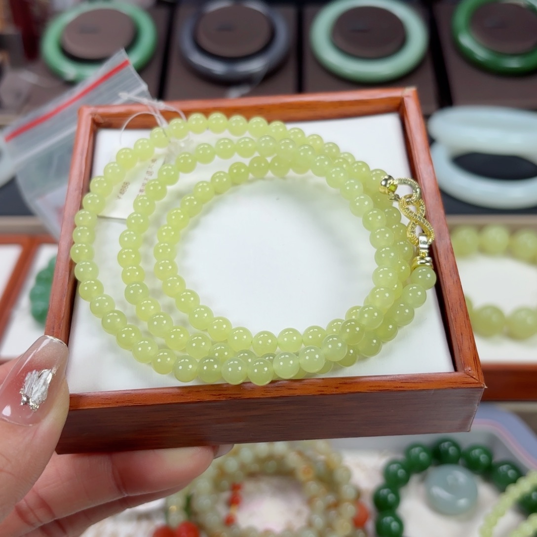 和田玉手链未镶嵌