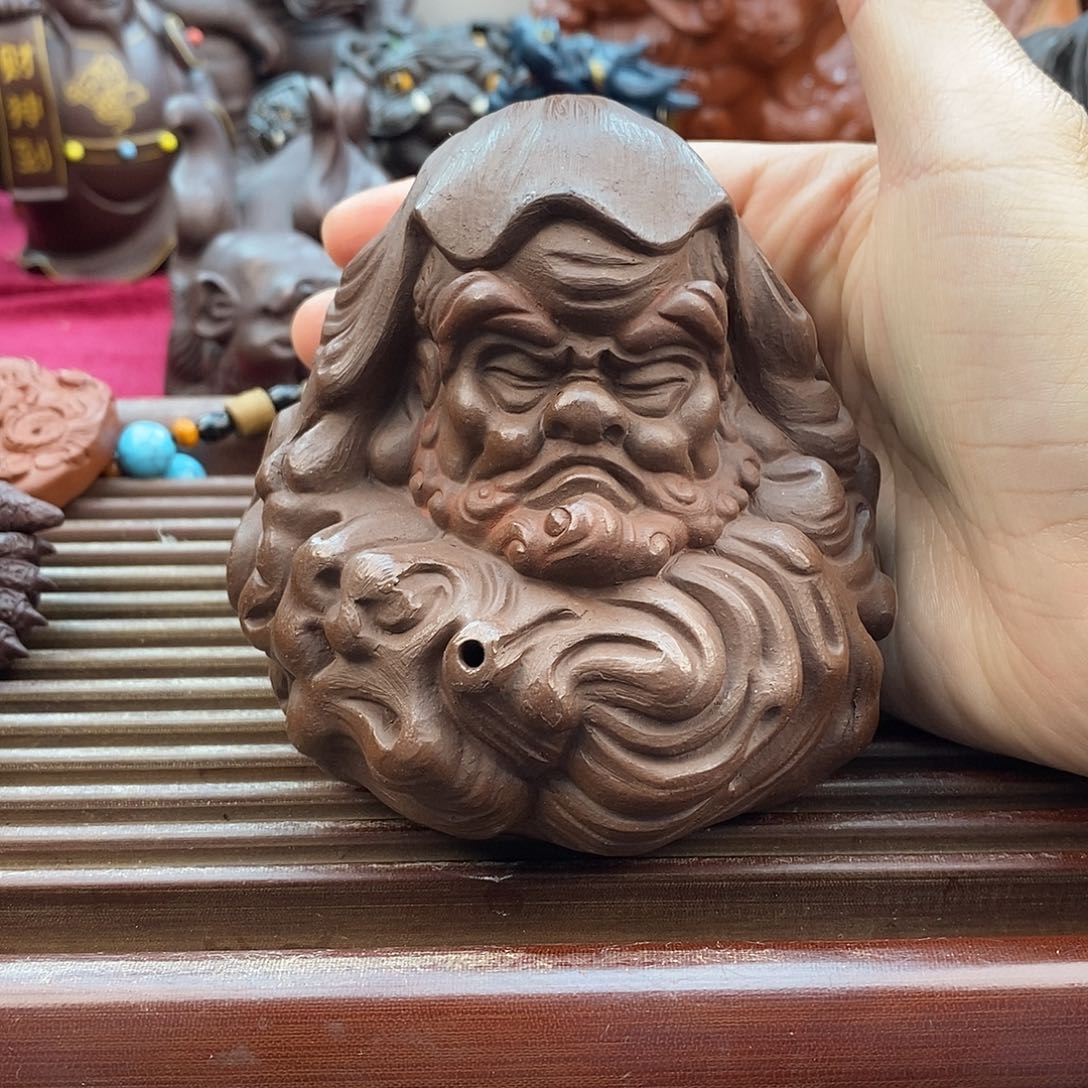 紫砂茶壶宜兴紫砂达摩