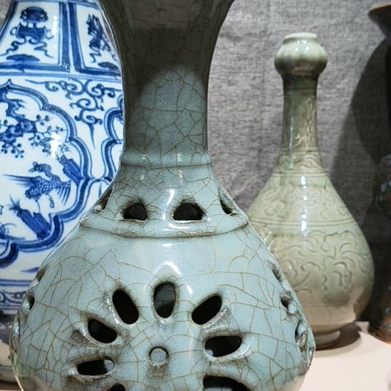 ~***~青柚镂空玉湖春一个