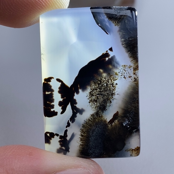 玛瑙/玉髓吊坠未镶嵌木*