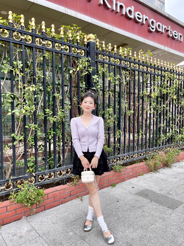 【虎妹推荐】小个子早秋针织开衫上衣