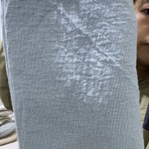 棉微瑕枕巾一对日系纱布