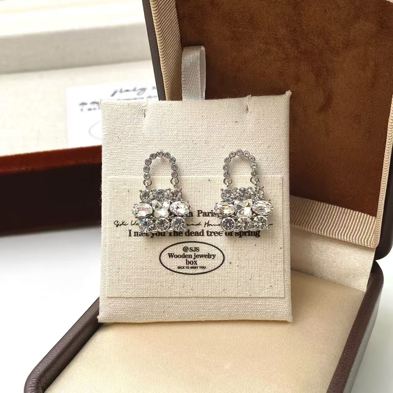 铜合金耳饰 佳佳（D23） 爆闪包包耳环