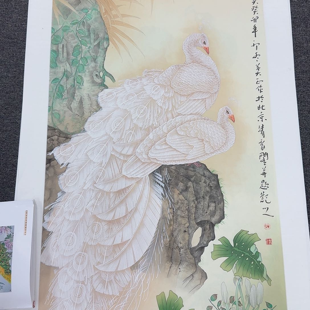 国画多次参加国内外大型画展
