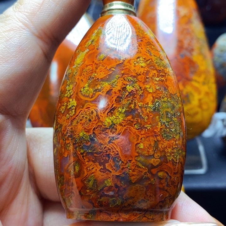 玛瑙/玉髓吊坠(不含链)未镶嵌《****》