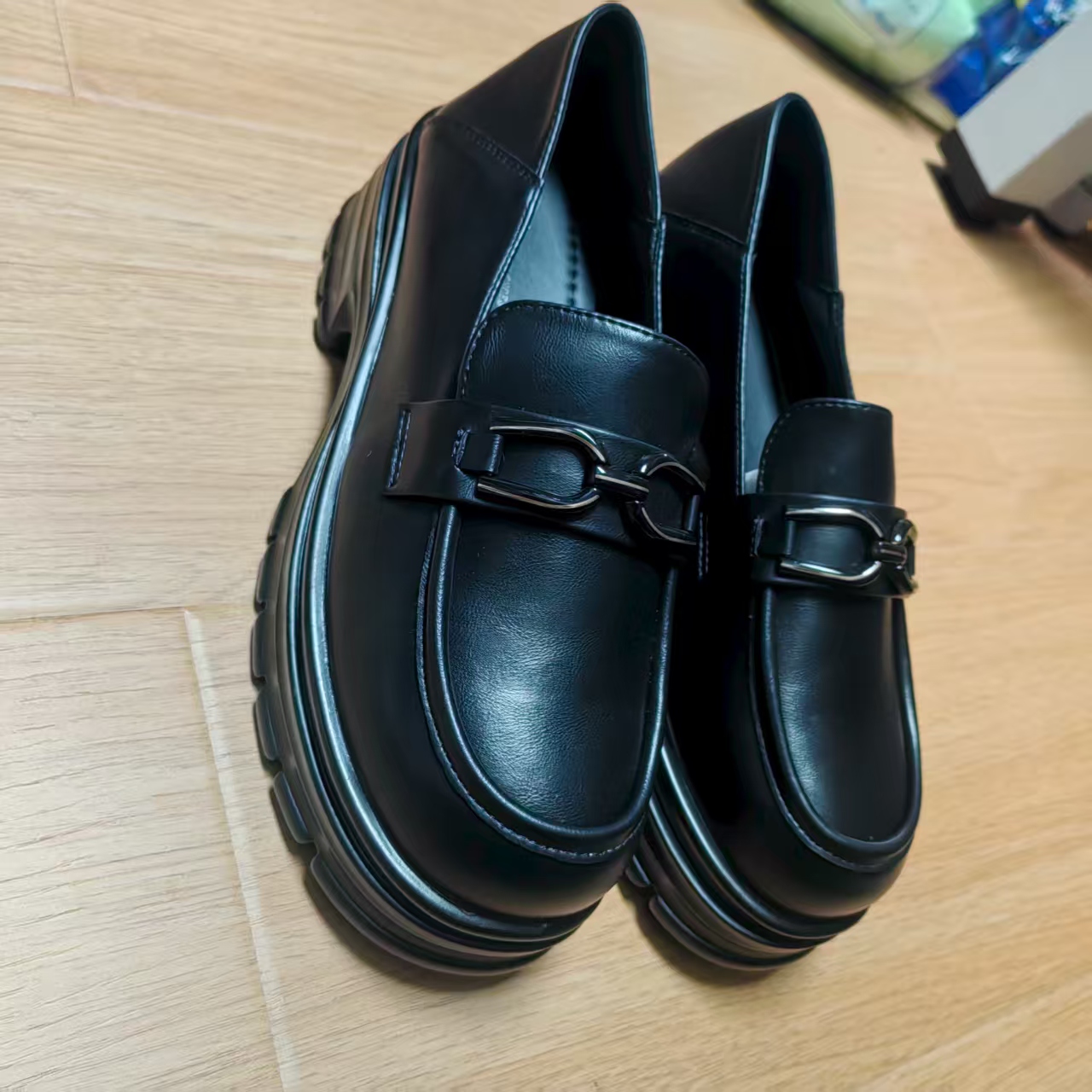 【南油玲姐】黑色单鞋X6030