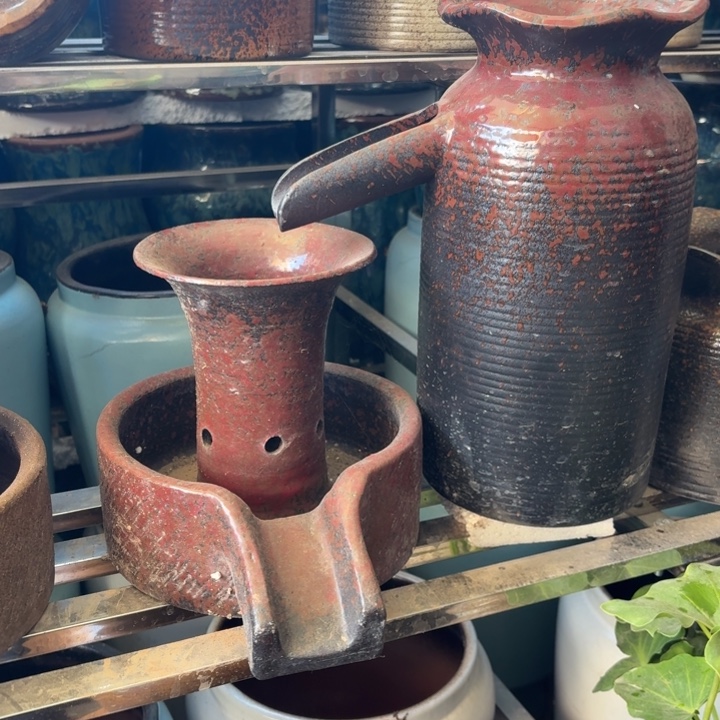 粗陶口径13/27，12/17/16进水口1.6厘米微瑕