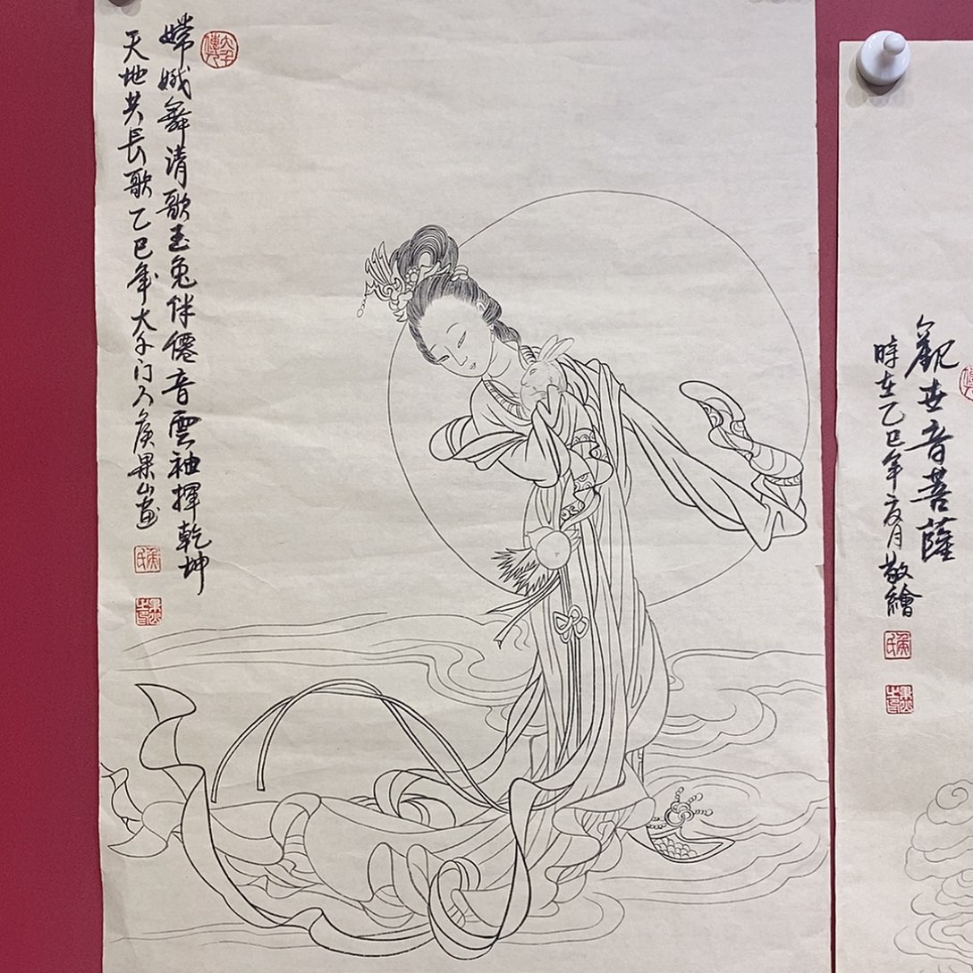 国画大风堂嫡传-侯果山老师作品路 