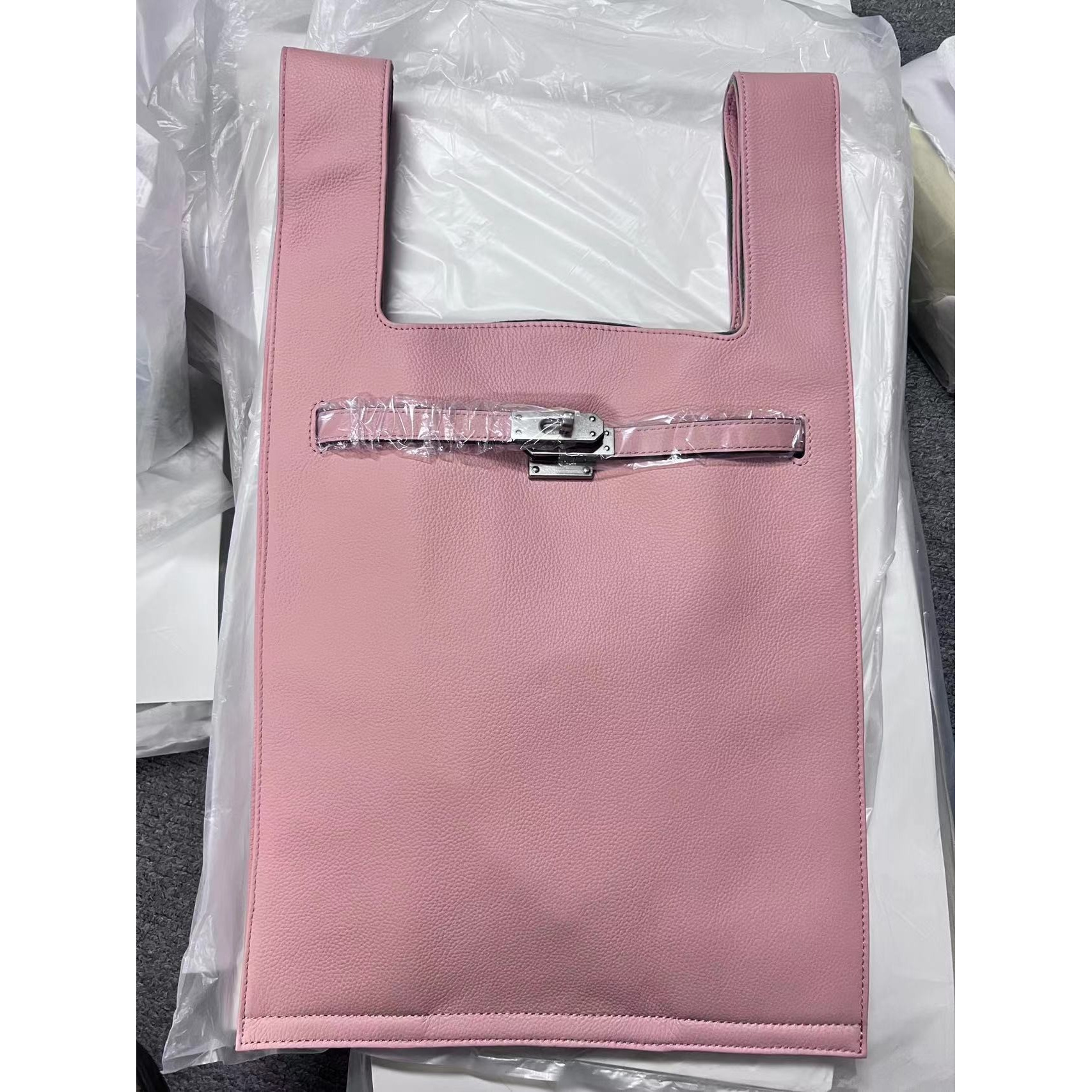 6763粉色大号【清货微瑕】新款时尚轻奢百搭气质女包