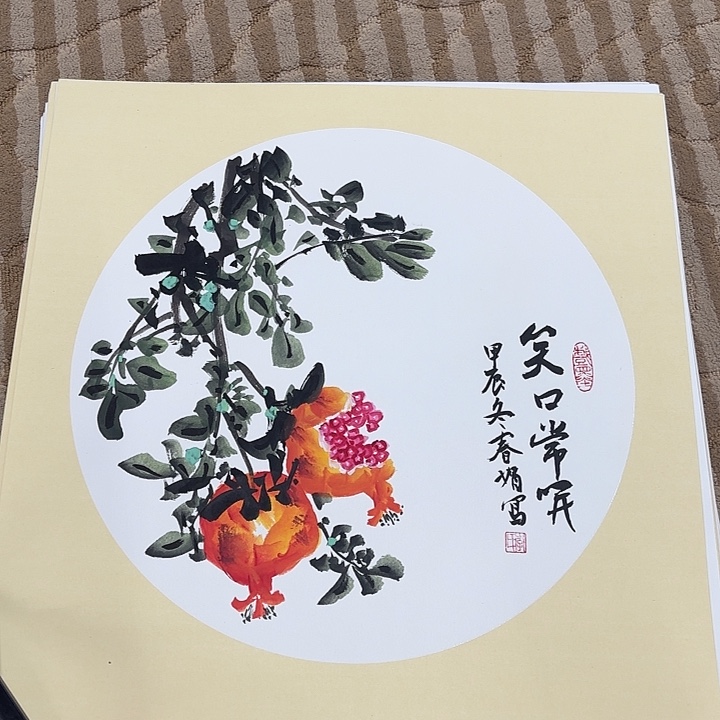 国画花鸟的羽毛和翅膀50.50