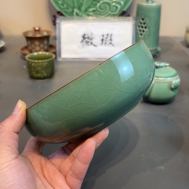 瓷片龙泉青瓷福利青瓷