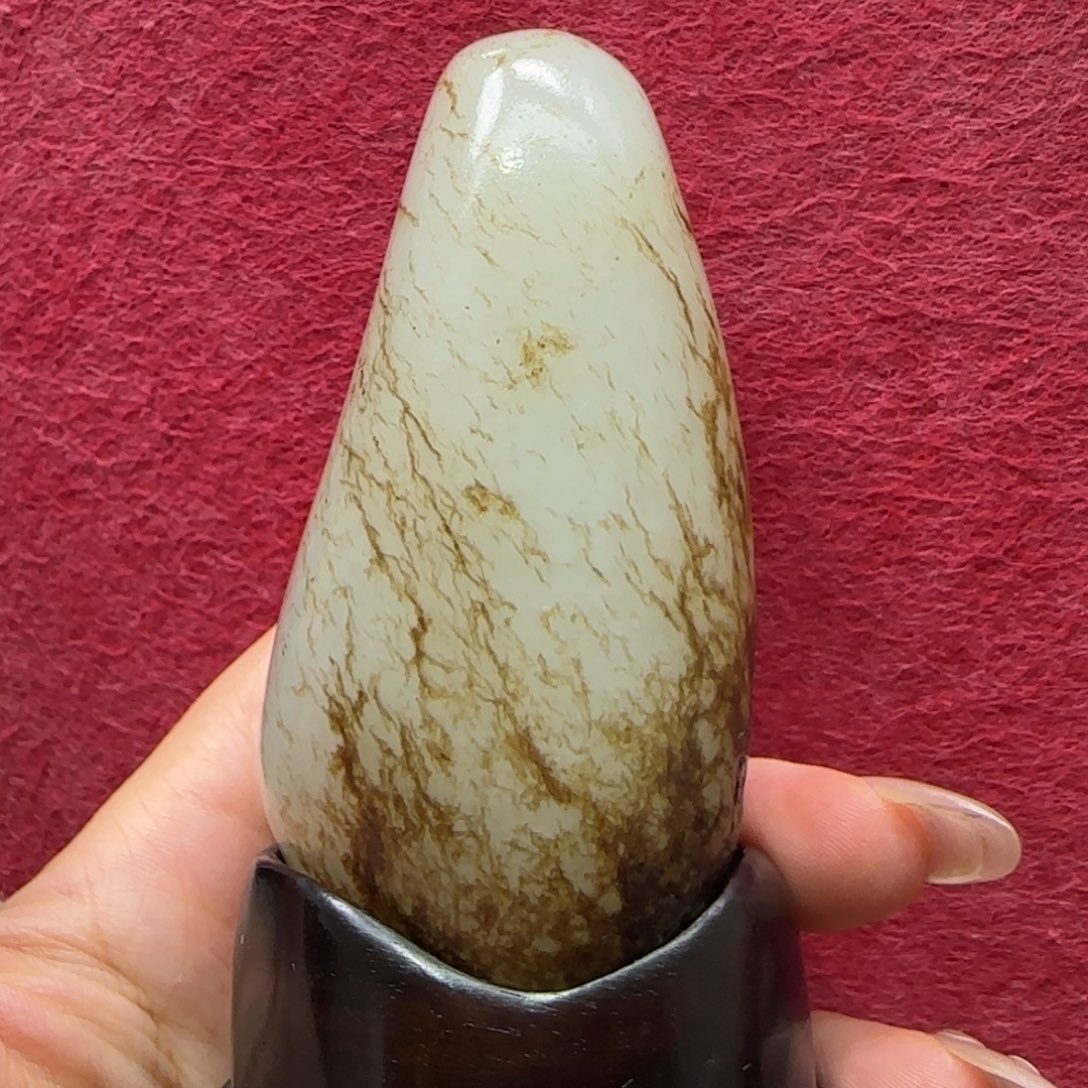 和田玉未镶嵌车挂