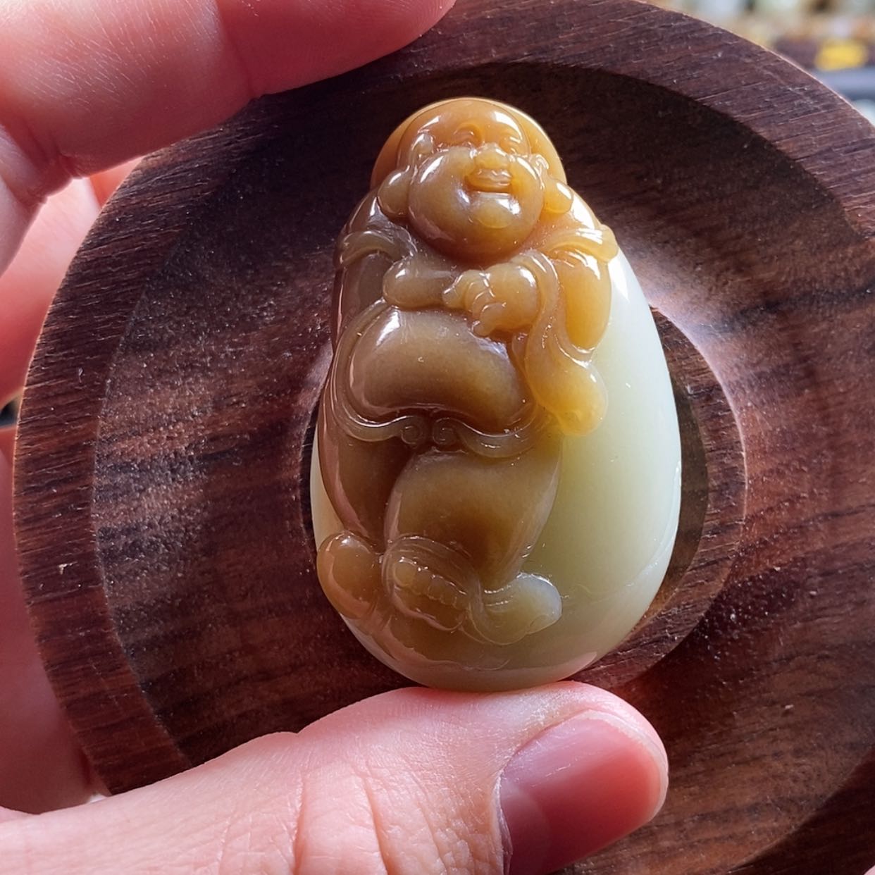 【闪购商品】和田玉（糖玉）颈饰未镶嵌