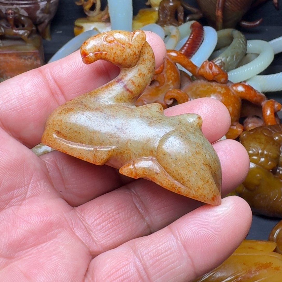 和田玉挂件未镶嵌