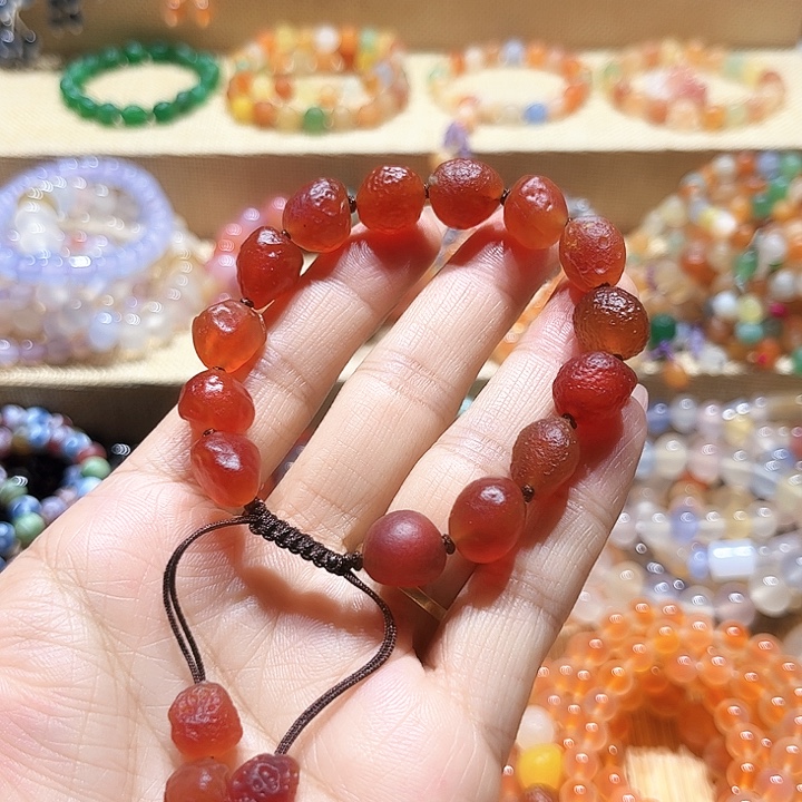 玛瑙/玉髓未镶嵌手链
