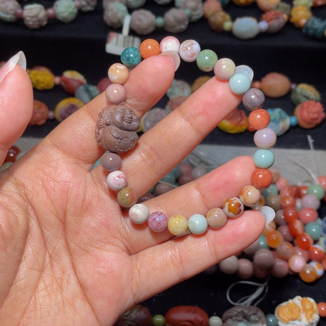 石英质玉未镶嵌手链