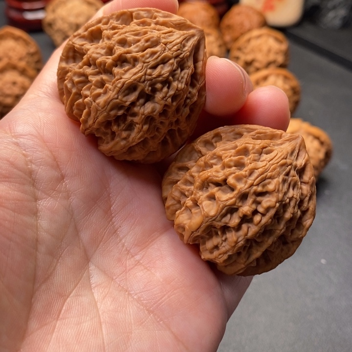 把件文玩核桃41尺金牛