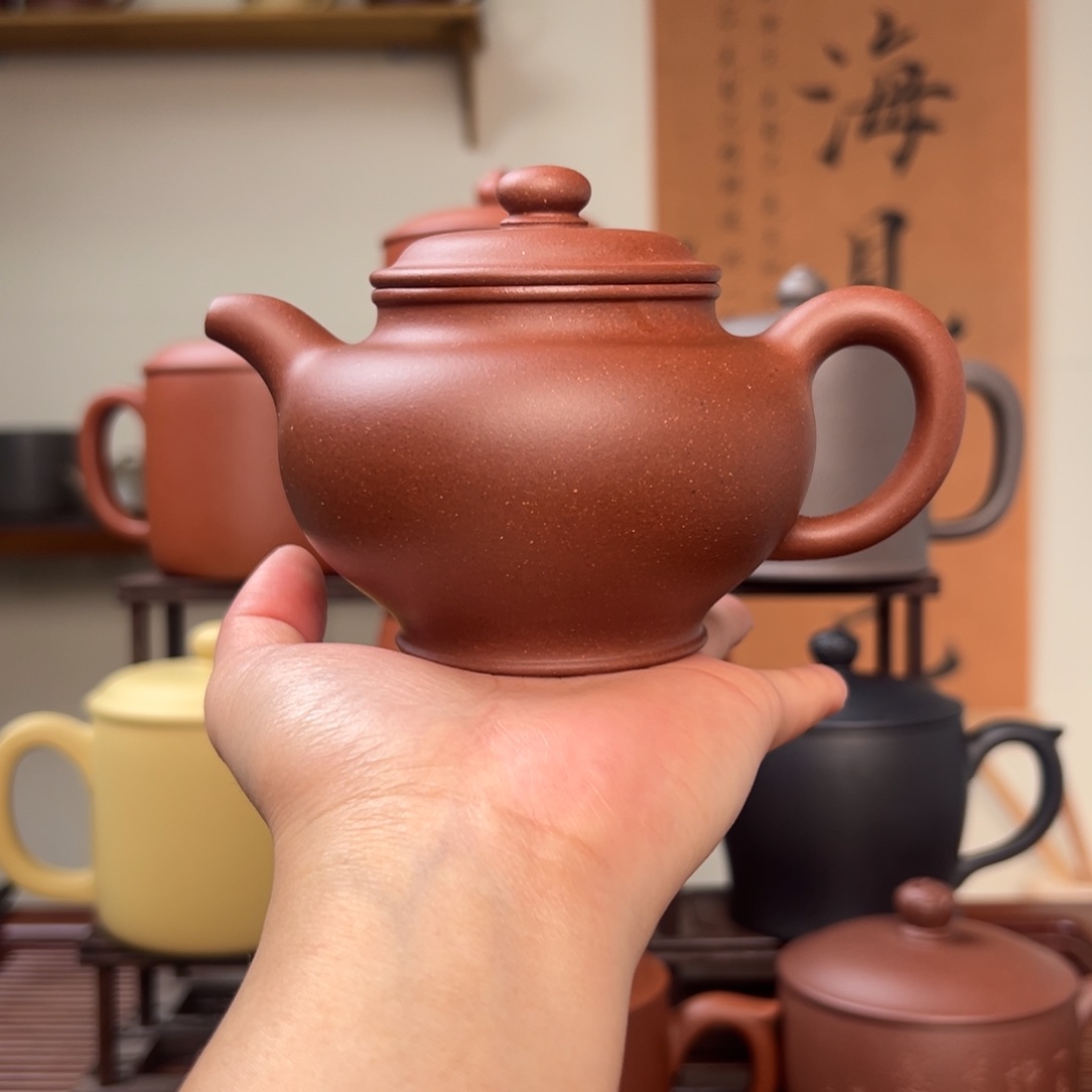 茶杯紫砂凯****）紫砂壶底槽清掇只