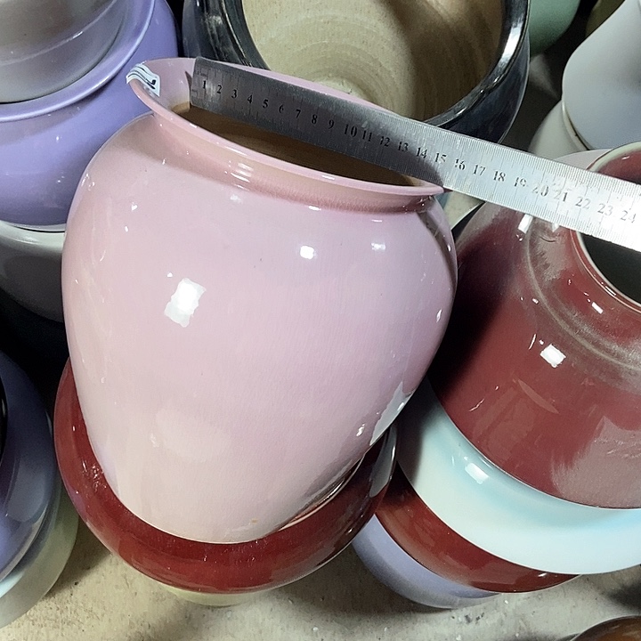 瓶口13高24瑕景德镇陶瓷学院