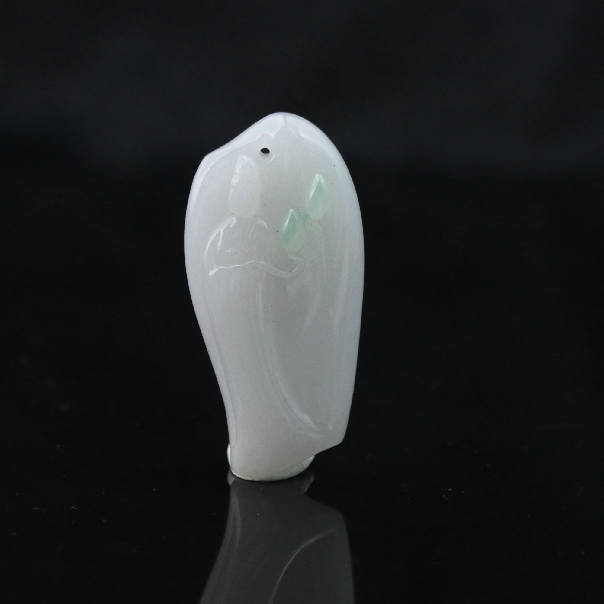 22天然缅甸A货无相观音/100586/北京中保拍卖