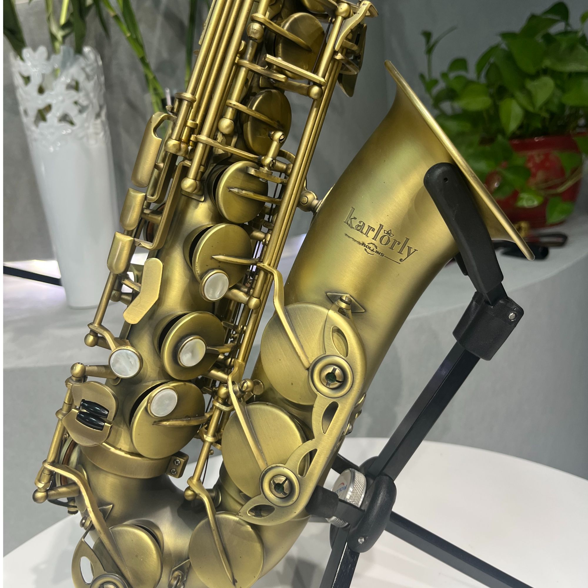 【ROLLINS中音】卡洛兰萨克斯降e调中音磨砂仿古E1中音【12月19日】