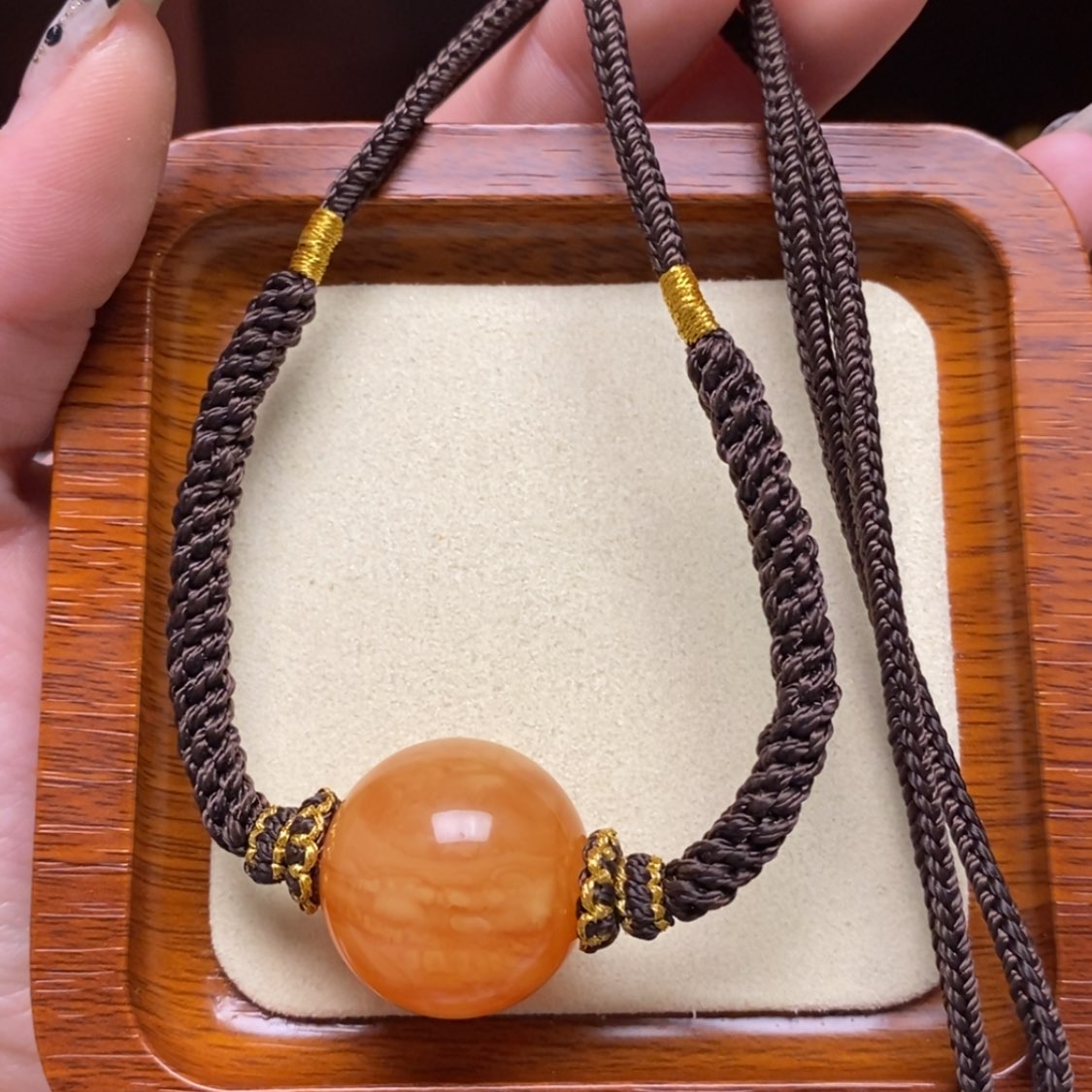 【闪购商品】蜜蜡颈饰未镶嵌项链