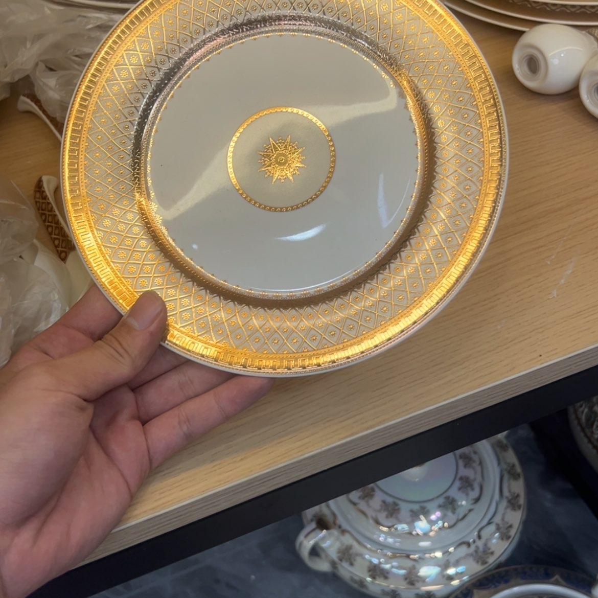 【闪购商品】瓷片8寸平盘两个一单福利价