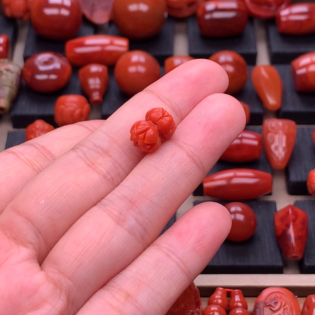 南红玛瑙未镶嵌精工