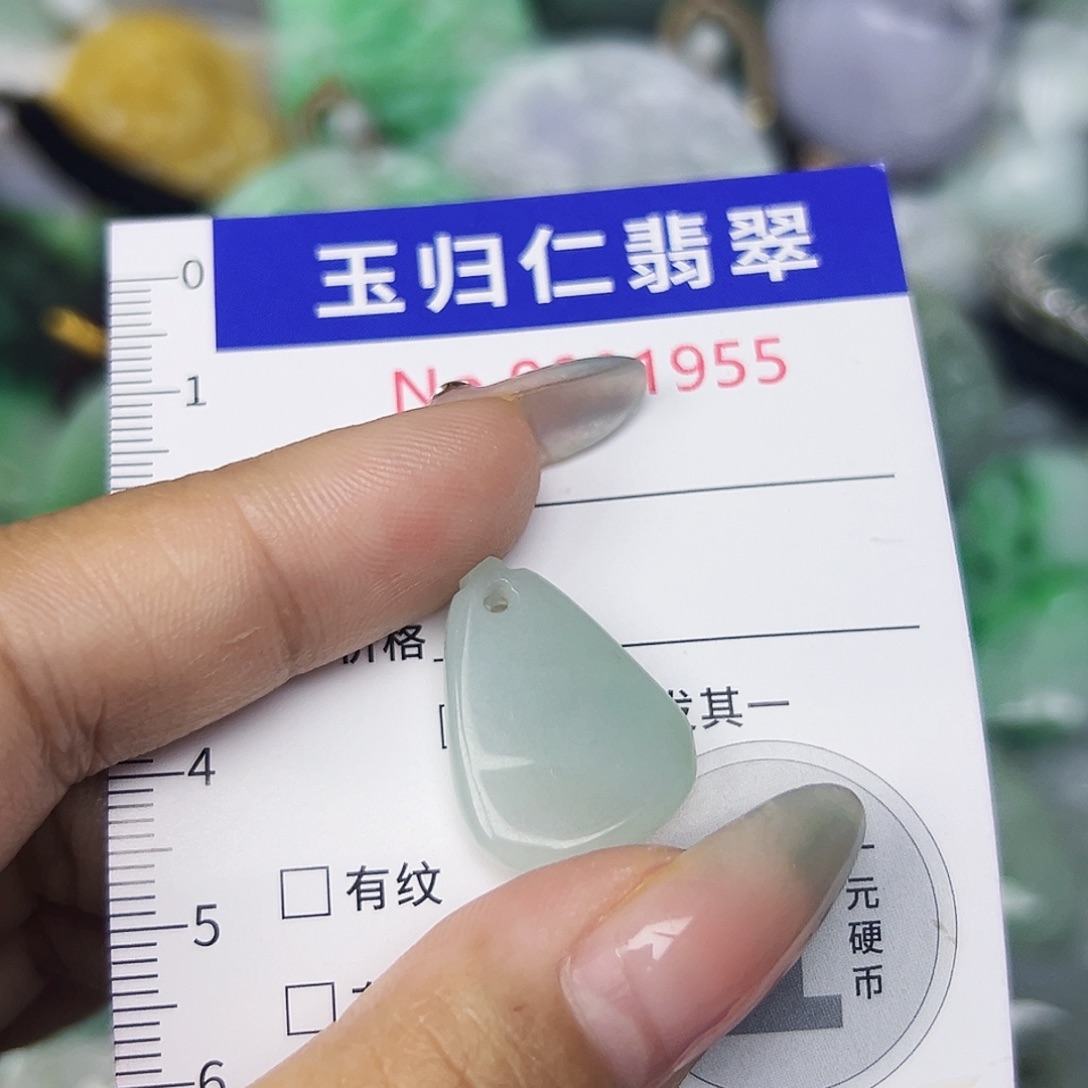 翡翠未镶嵌颈饰111