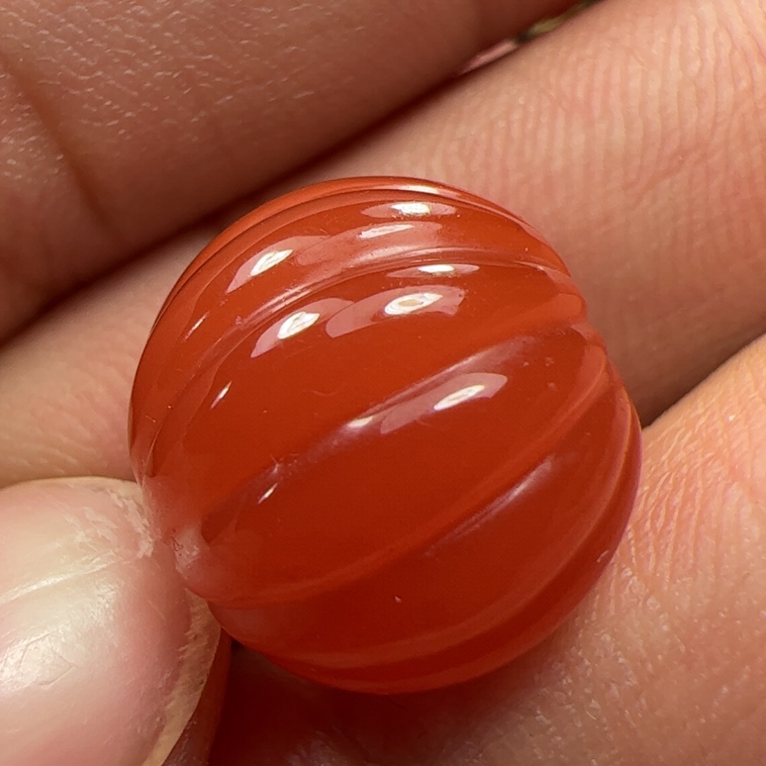 南红玛瑙珠子未镶嵌