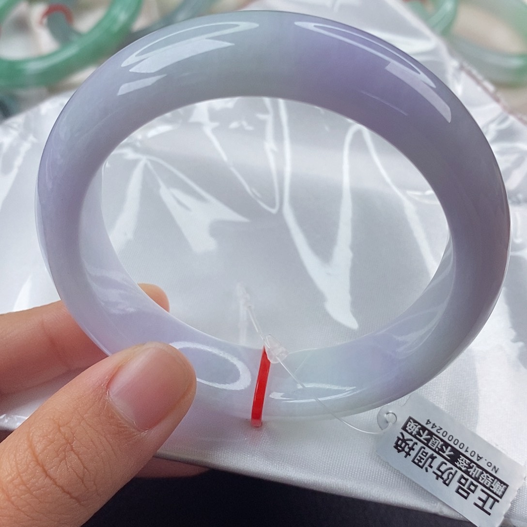 翡翠手镯未镶嵌57-58正圈