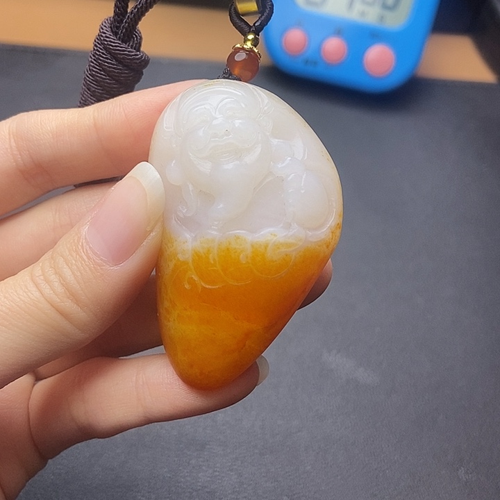 和田玉挂件未镶嵌N