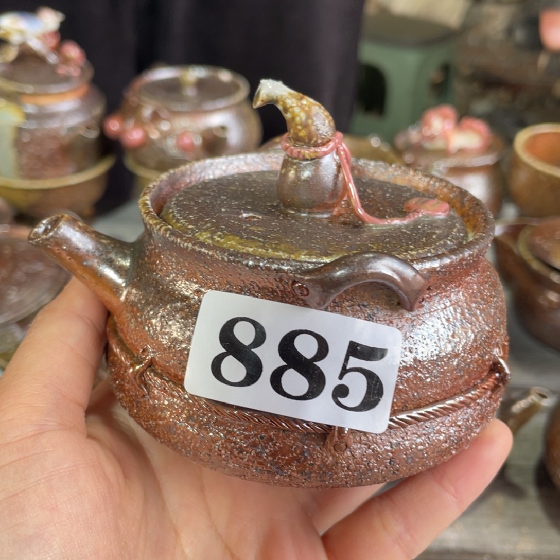 陶纯手工柴烧茶壶茶具