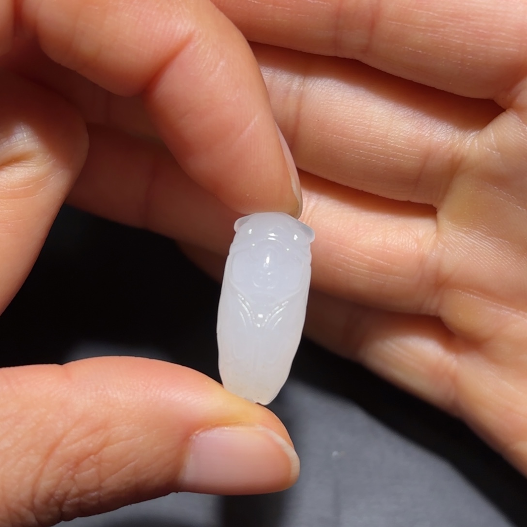 和田玉未镶嵌车挂