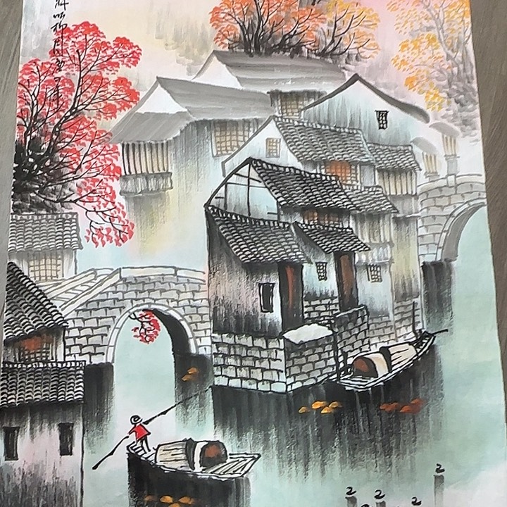 手绘国画作品欣赏9999
