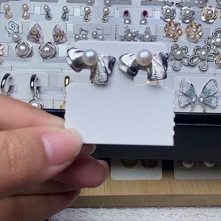 耳饰淡水珍珠银S925镶嵌