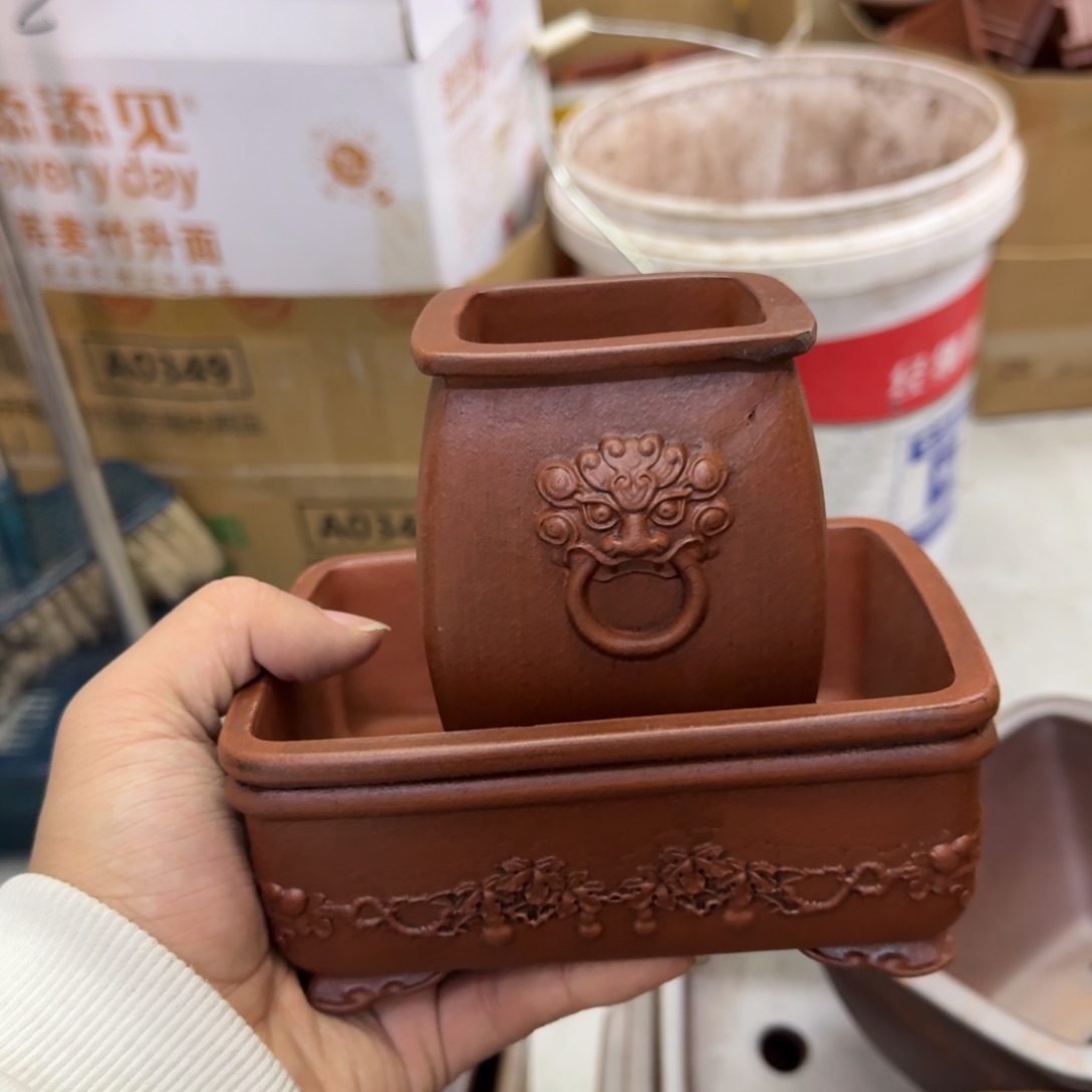 紫砂花盆宜兴紫砂瑕疵福利