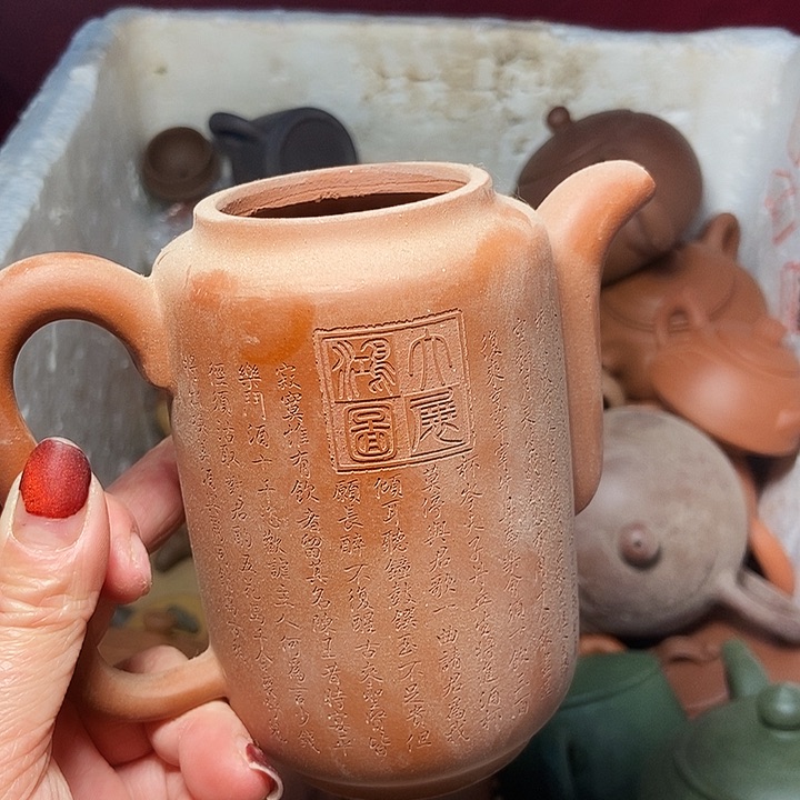 茶壶紫砂手工制作宜兴紫砂手工茶壶