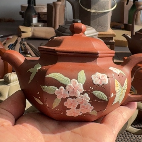 紫砂茶壶潮**哥密密麻麻