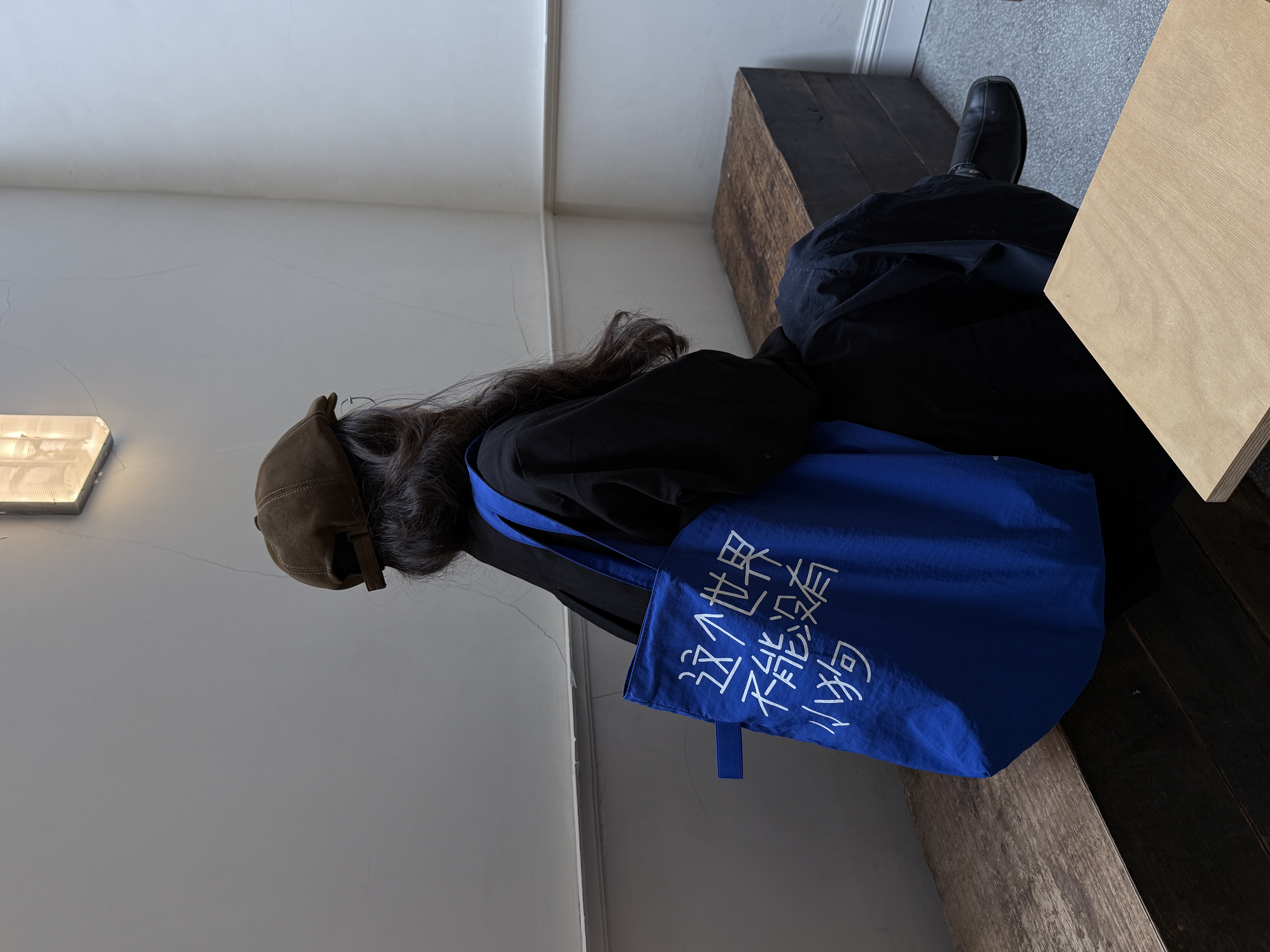 通勤大容量尼龙包单肩可束口收纳防水溅【没狗不行NoDogNoLife】