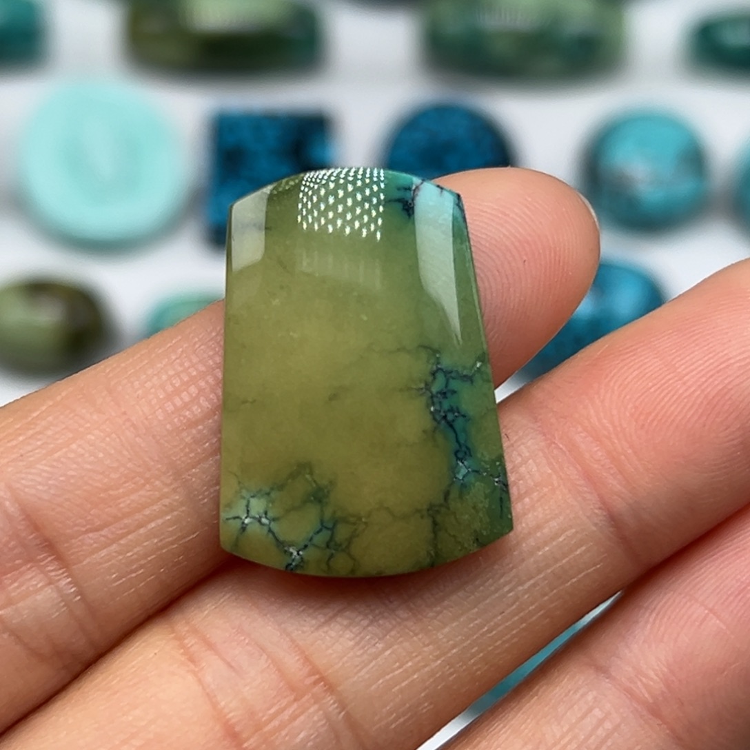 绿松石珠宝奇石未镶嵌