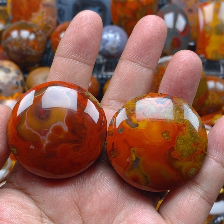 家***虎玛瑙/玉髓未镶嵌颈饰