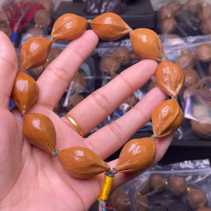 橄榄核手串/手链橄榄核两花25.8