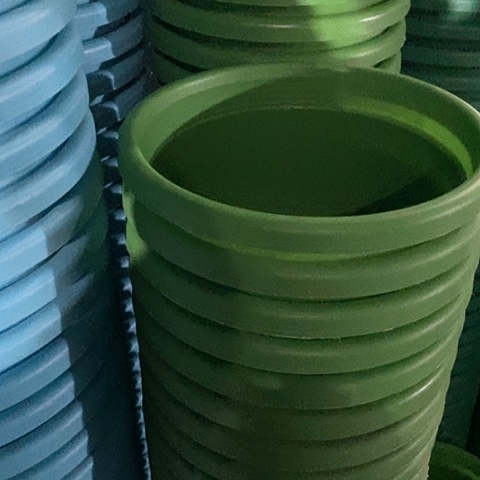 树脂四季3号草绿无托10个